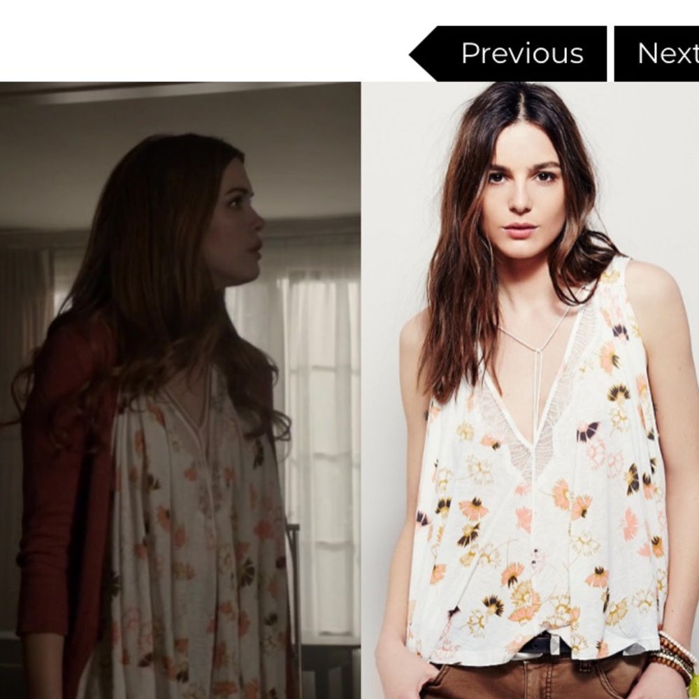 Free People Love Potion Open Back Lace Floral S